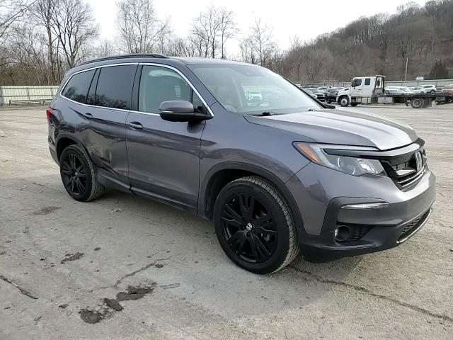 2021 Honda Pilot VIN 5FNYF6H21MB029167 Copart auction photo, side damage thumbnail 11