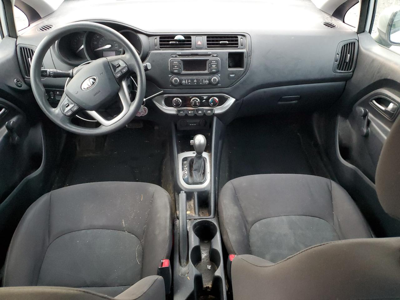 2013 KIA Rio VIN KNADM4A3XD6242347 Copart auction photo, front end damage thumbnail 8