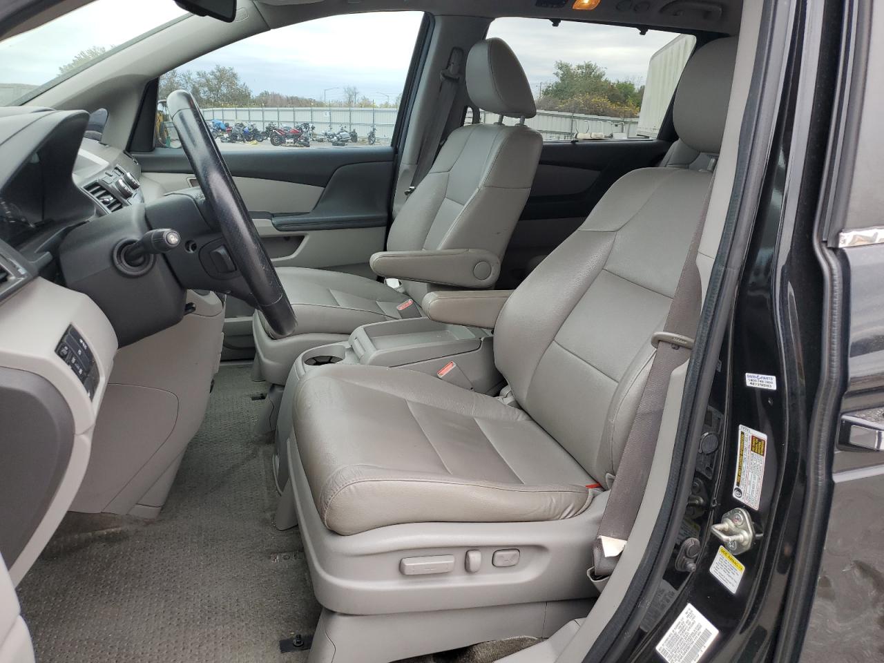 2014 Honda Odyssey VIN 5FNRL5H64EB027344 Copart auction photo, rear end / side damage thumbnail 7
