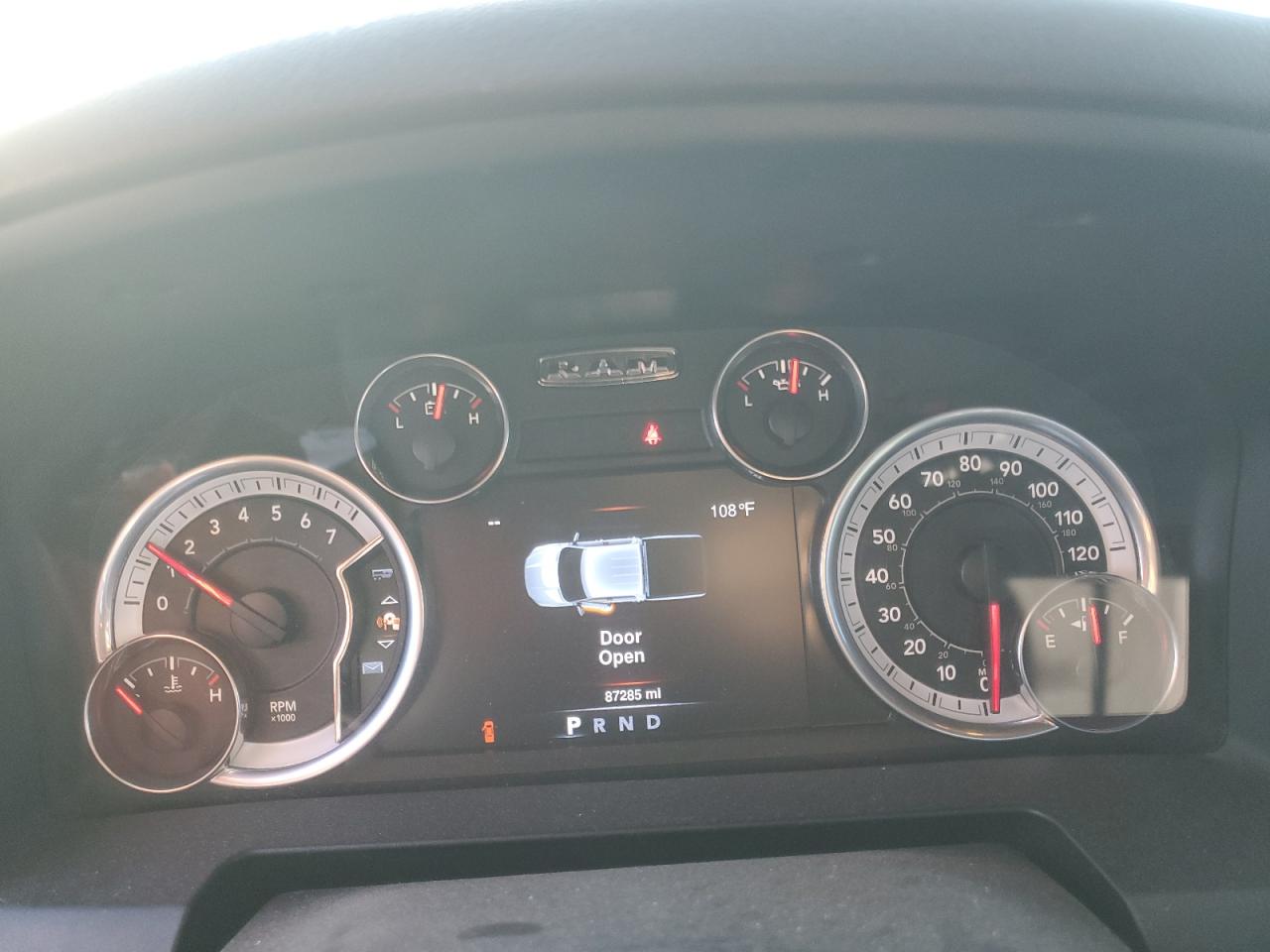 2021 RAM 1500 VIN 1C6RR6GG4MS580874 Copart auction photo, front end damage thumbnail 9