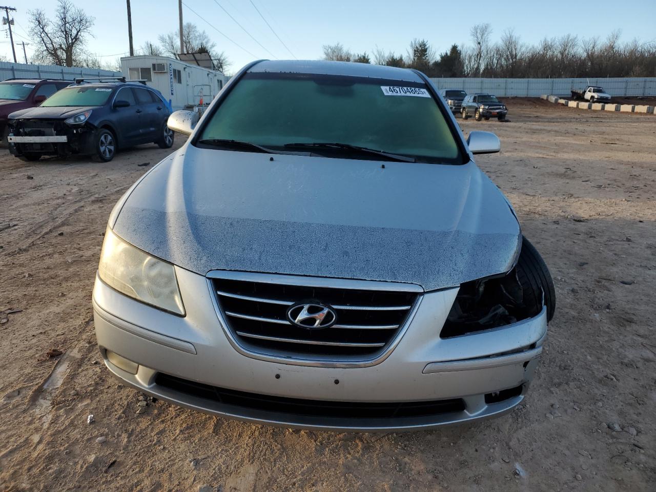 2009 Hyundai Sonata VIN 5NPEU46F59H453897 Copart auction photo, front end / side damage thumbnail 5