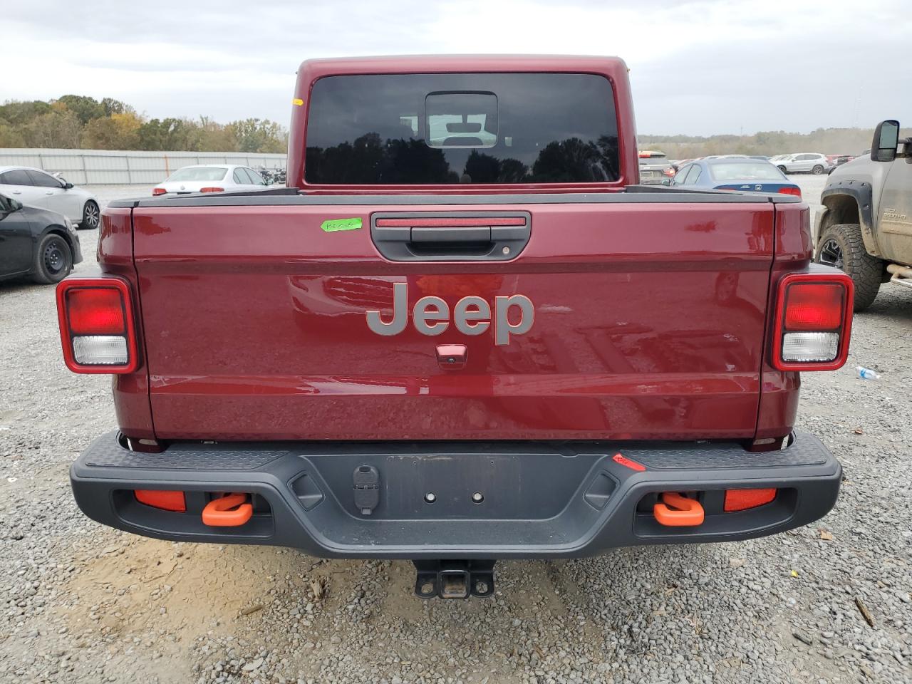 2021 Jeep Gladiator VIN 1C6JJTEG3ML572331 Copart auction photo, front end damage thumbnail 6