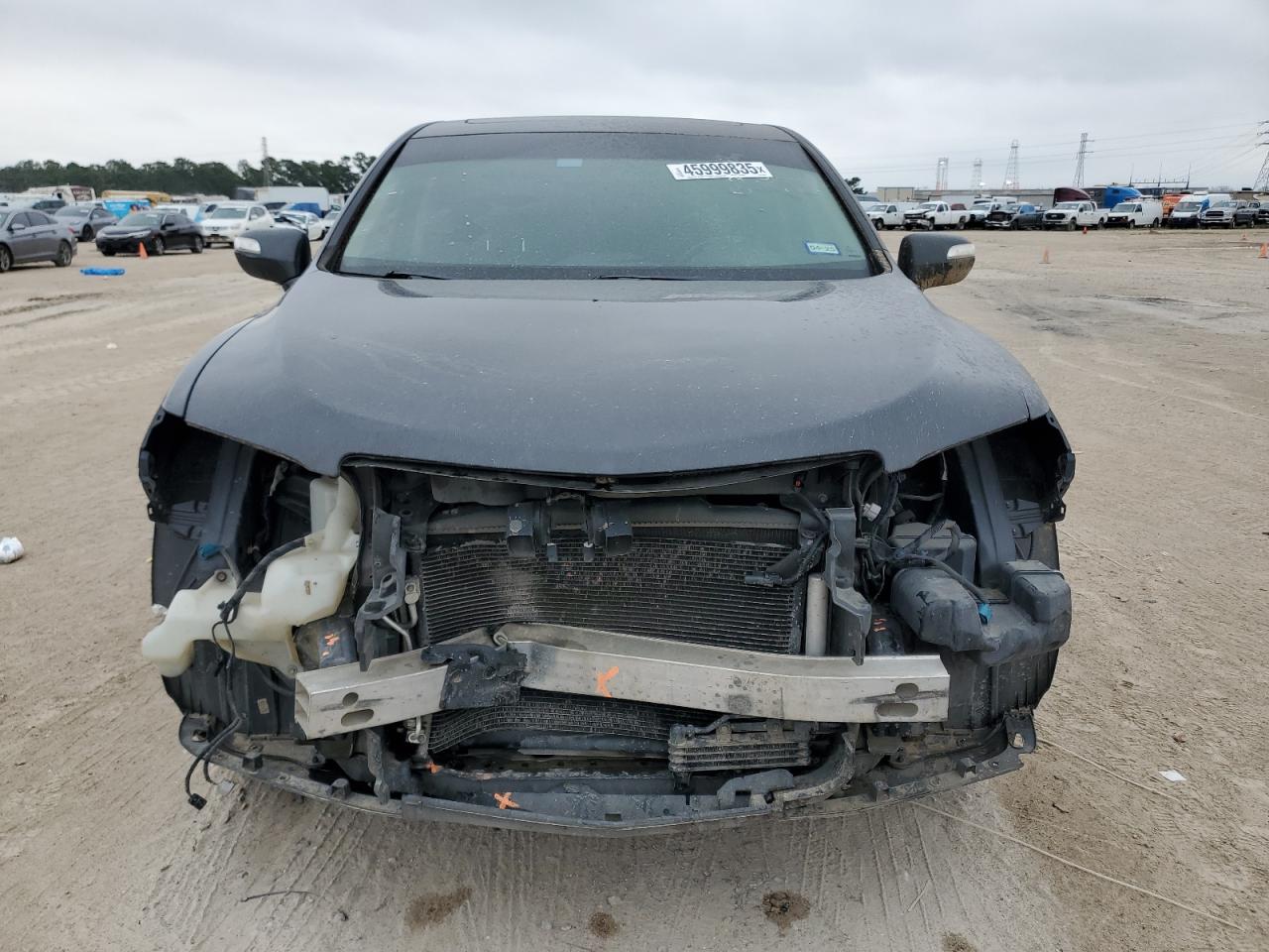 2013 Acura RDX VIN 5J8TB3H31DL007844 Copart auction photo, front end / rear end damage thumbnail 5