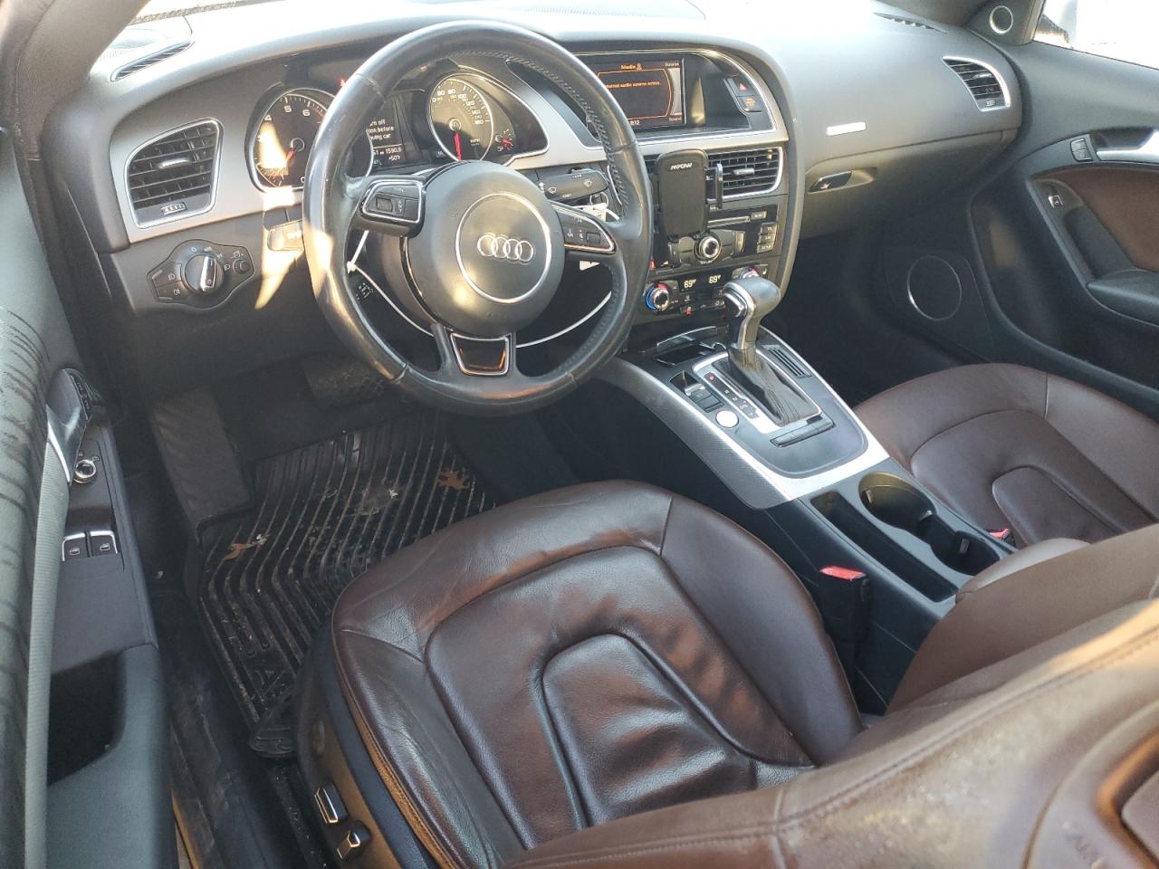 2013 Audi A5 VIN WAULFAFR6DA032097 Copart auction photo, front end / minor dent/scratches damage thumbnail 8