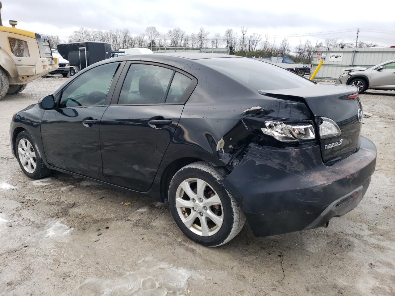 2011 Mazda 3 VIN JM1BL1VF4B1357200 Copart auction photo, rear end damage thumbnail 2