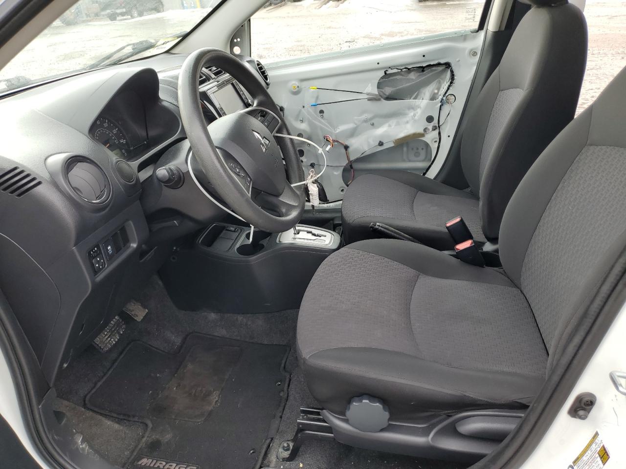 2020 Mitsubishi Mirage VIN ML32A3HJXLH009463 Copart auction photo, front end damage thumbnail 7