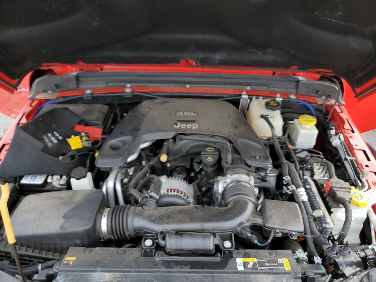 2021 Jeep Gladiator VIN 1C6JJTEG3ML553956 Copart auction photo, side / rear end damage thumbnail 11