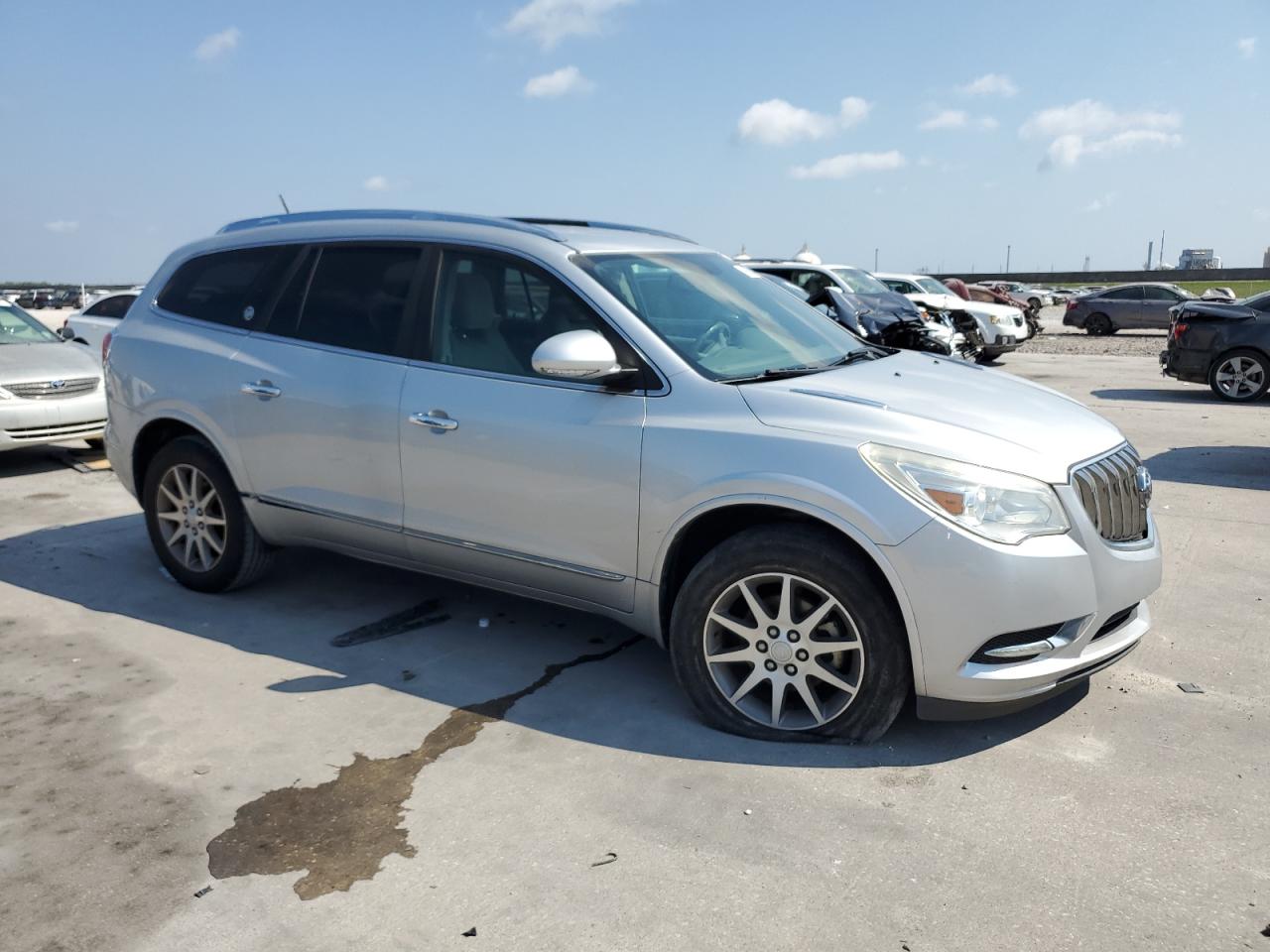 2016 Buick Enclave VIN 5GAKRAKD9GJ267504 Copart auction photo, front end / side damage thumbnail 4