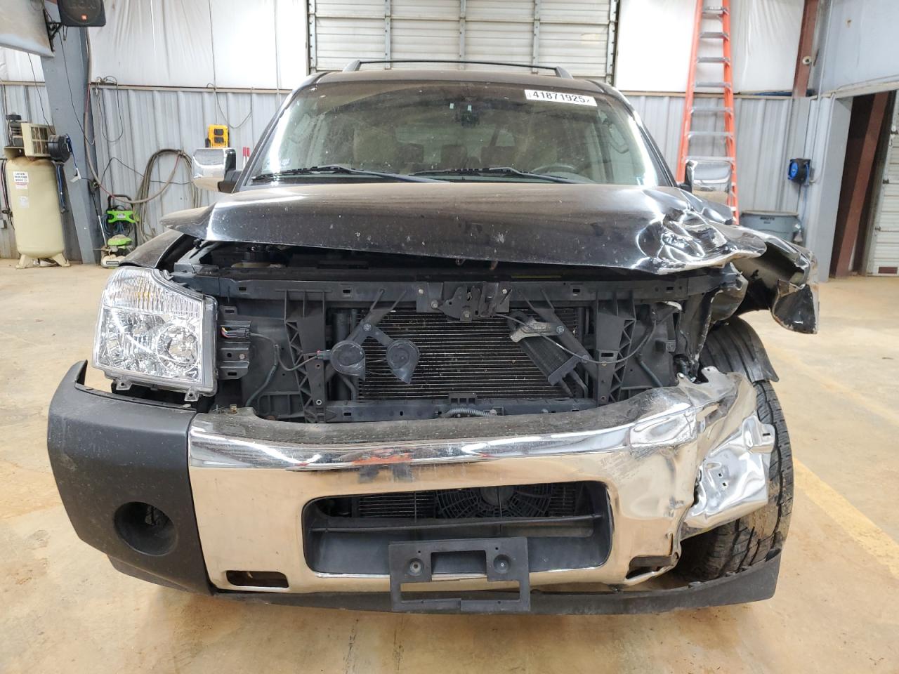 2004 Nissan Armada VIN 5N1AA08B24N709833 Copart auction photo, front end damage thumbnail 5