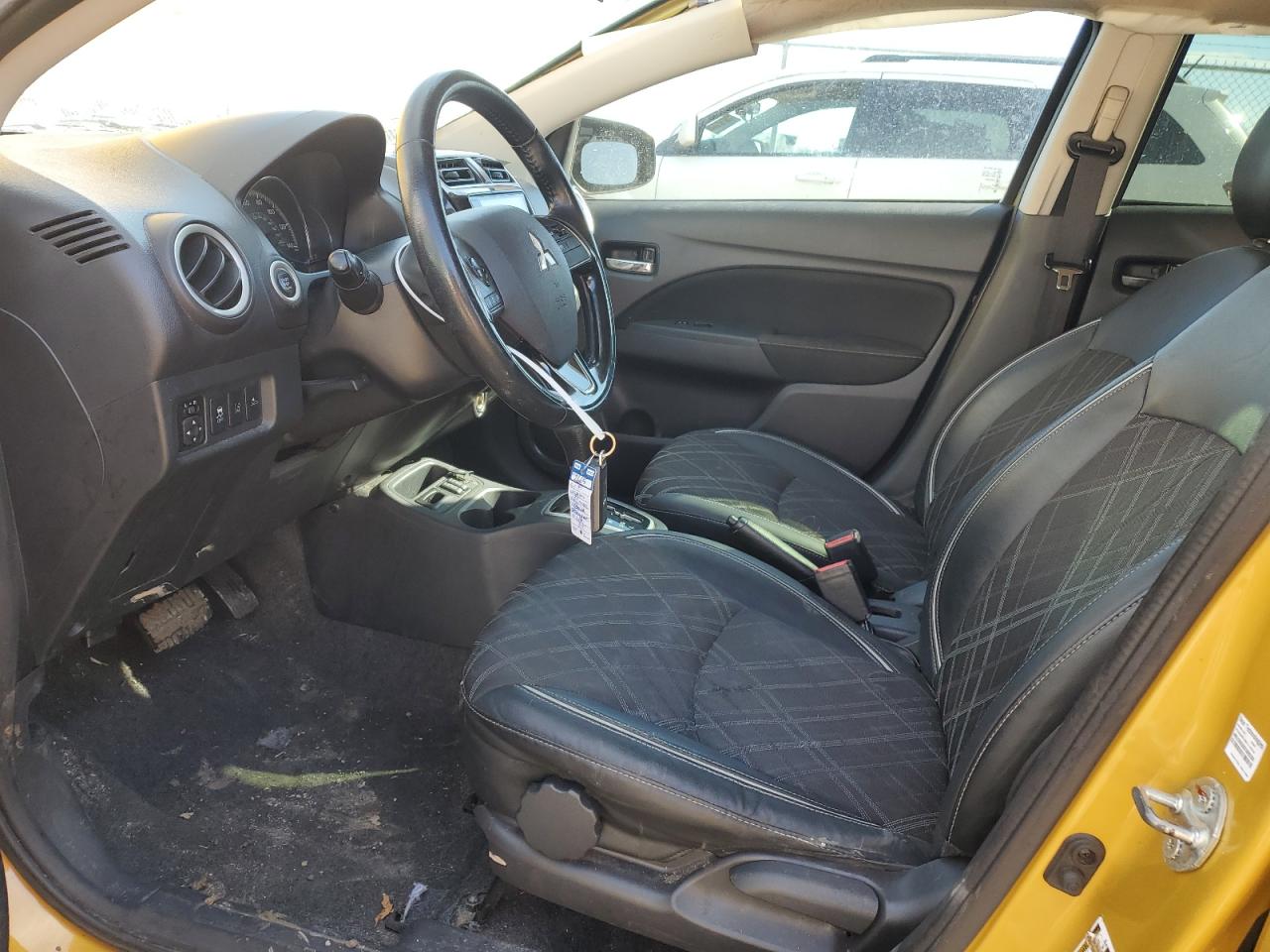 2021 Mitsubishi Mirage VIN ML32AWHJ9MH000420 Copart auction photo, side / rear end damage thumbnail 7