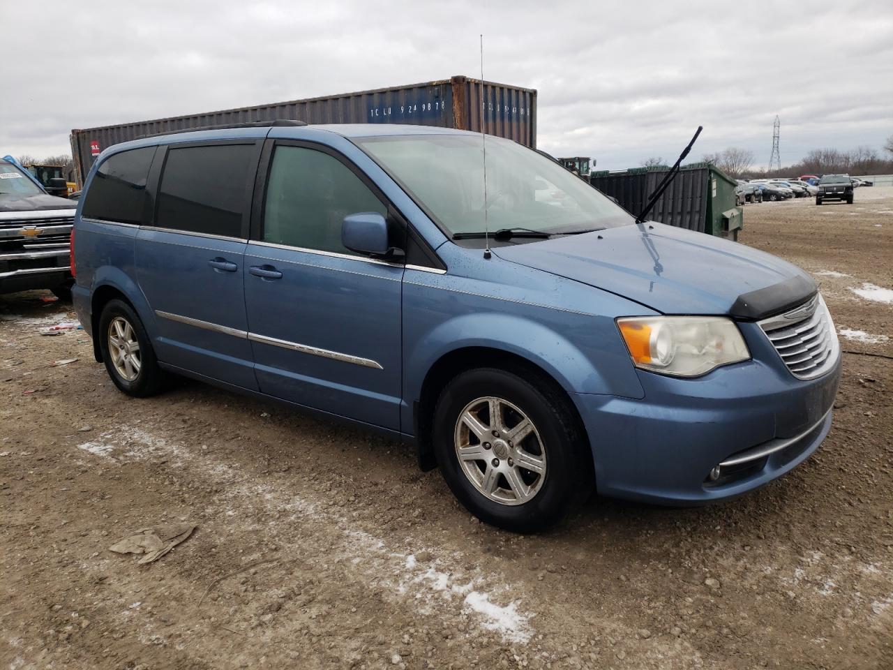 2012 Chrysler Town & Country VIN 2C4RC1BG6CR144984 Copart auction photo, side damage thumbnail 4