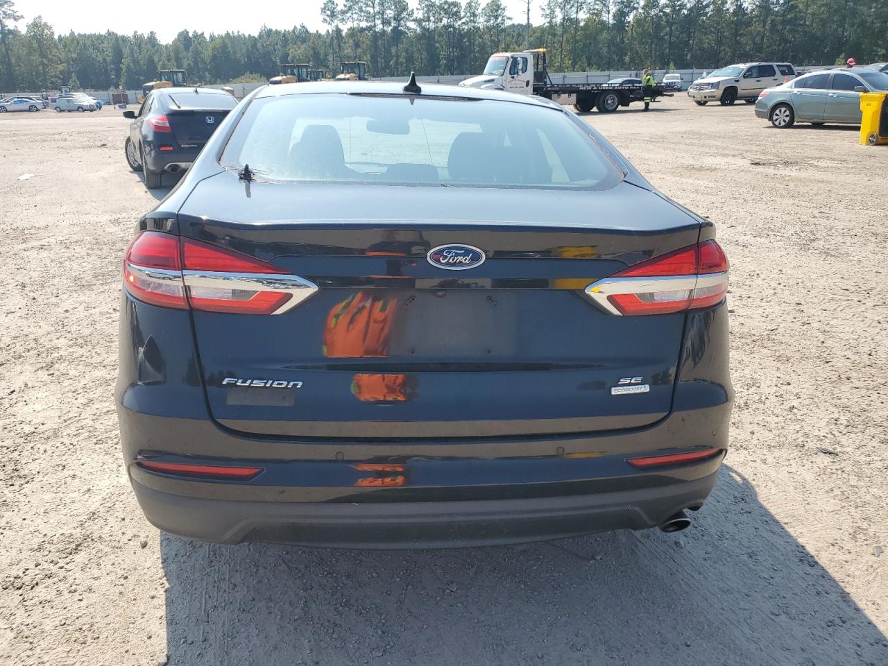 2019 Ford Fusion VIN 3FA6P0HD4KR160226 Copart auction photo, front end damage thumbnail 6