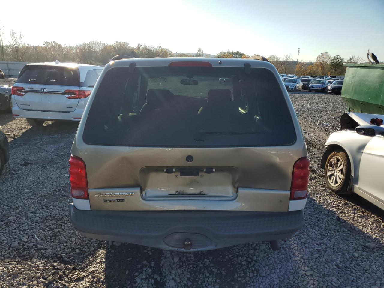 2002 Ford Explorer VIN 1FMYU60E32UD21981 Copart auction photo, rear end damage thumbnail 6