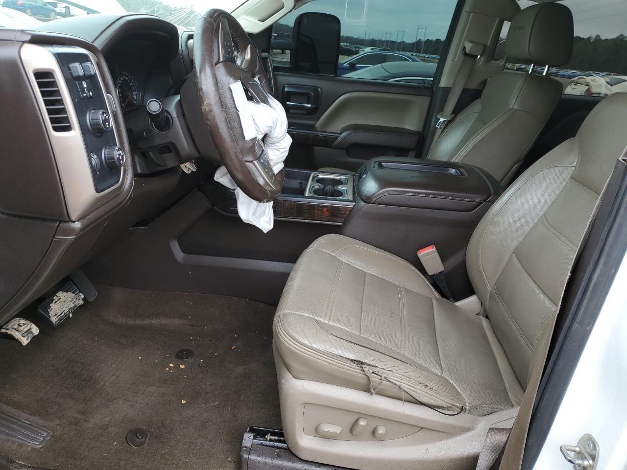 2015 GMC Sierra VIN 1GT120E80FF135532 Copart auction photo, front end / side damage thumbnail 7