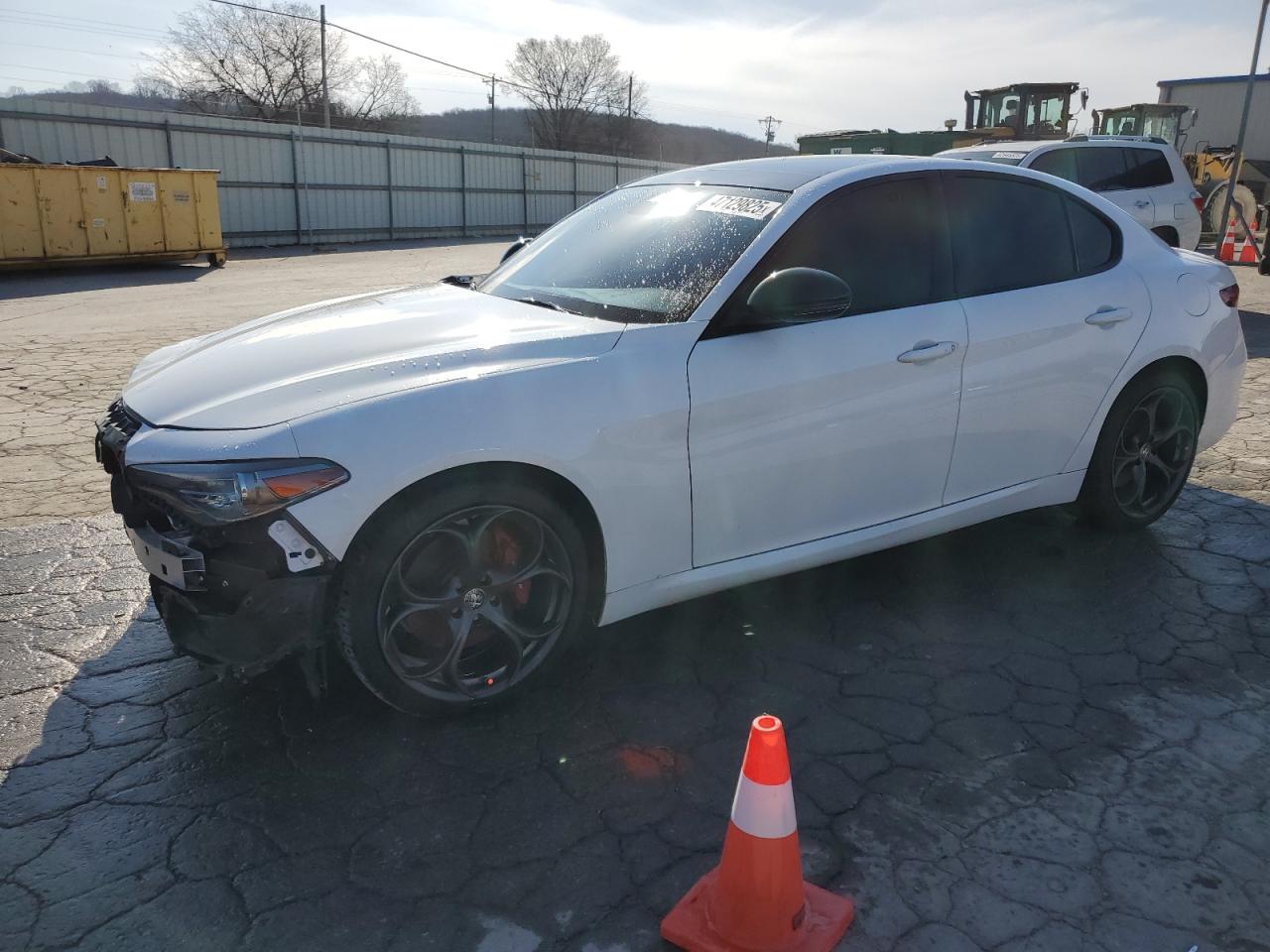 2020 Alfa Romeo Giulia VIN ZARFAMBN4L7635554