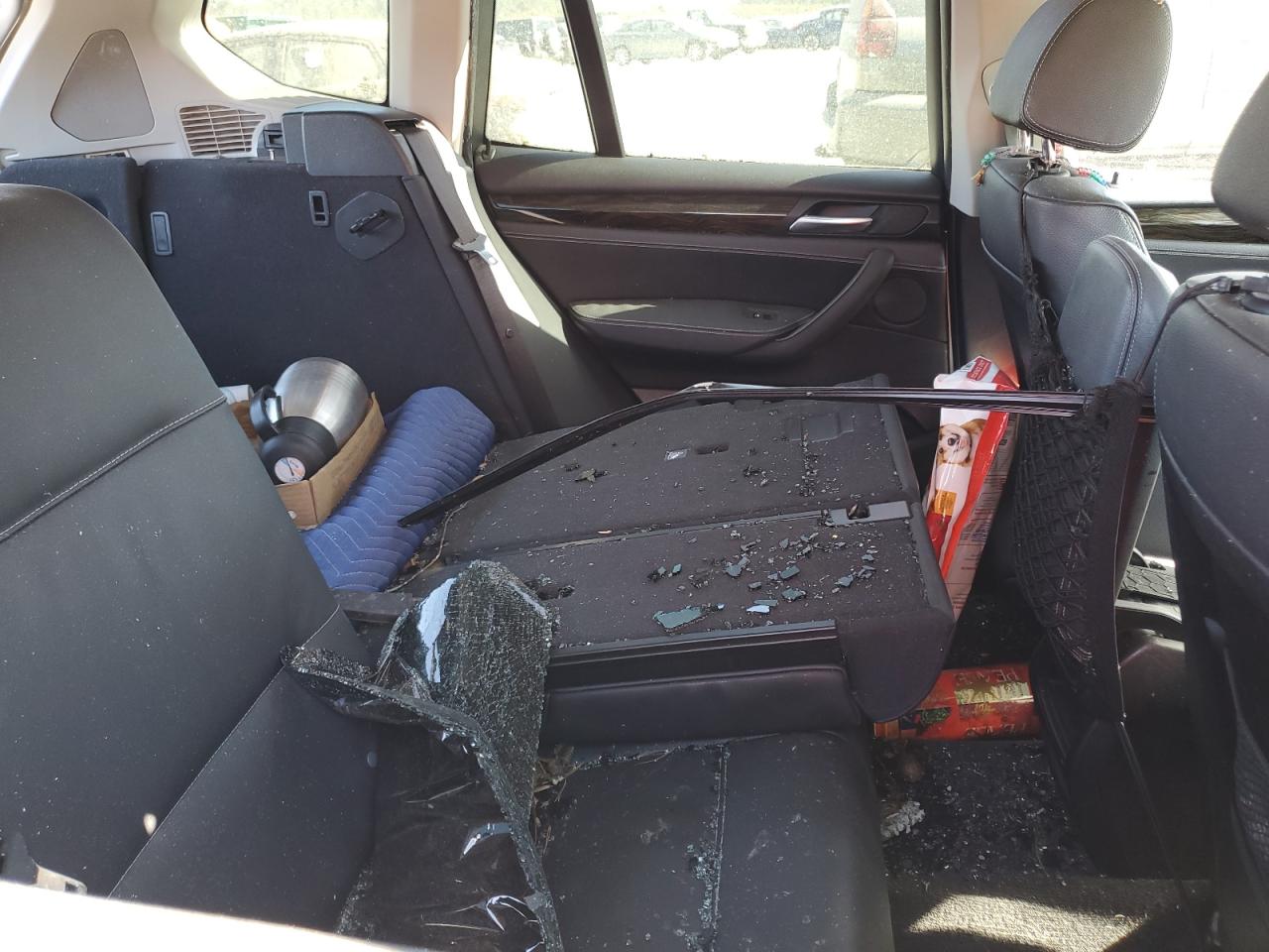 2014 BMW X3 VIN 5UXWX9C50E0D22406 Copart auction photo, top/roof damage thumbnail 10