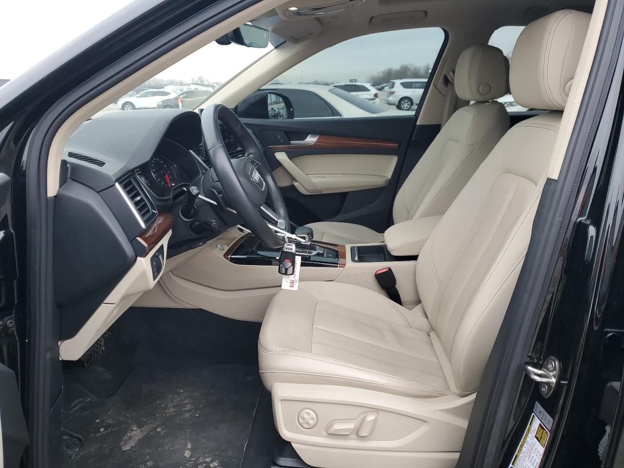 2021 Audi Q5 VIN WA1AAAFY6M2008659 Copart auction photo, front end damage thumbnail 7