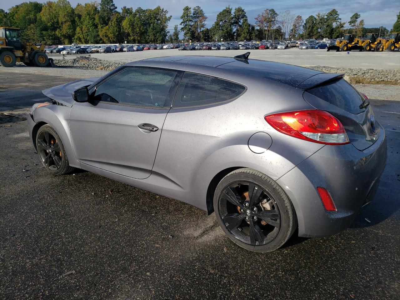 2016 Hyundai Veloster VIN KMHTC6AD0GU252001 Copart auction photo, front end damage thumbnail 2