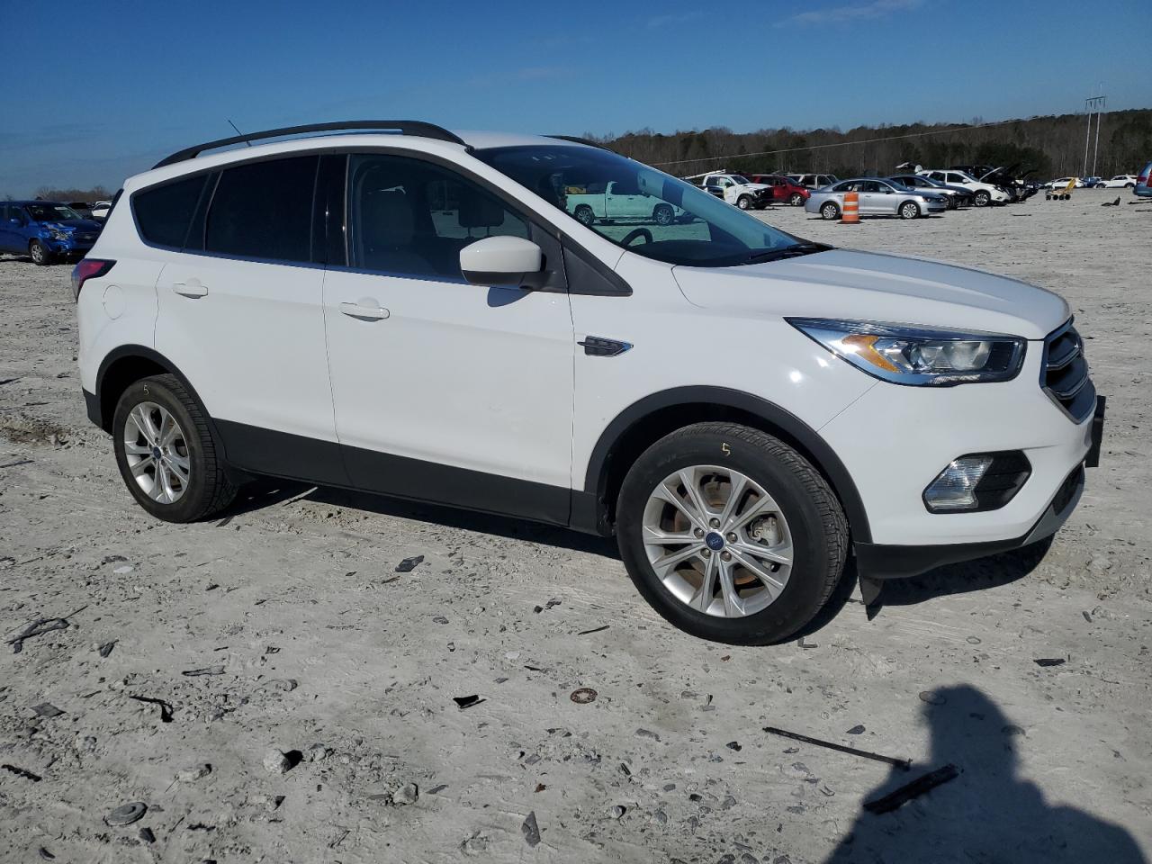 2017 Ford Escape VIN 1FMCU9G92HUB66921 Copart auction photo, all over damage thumbnail 4