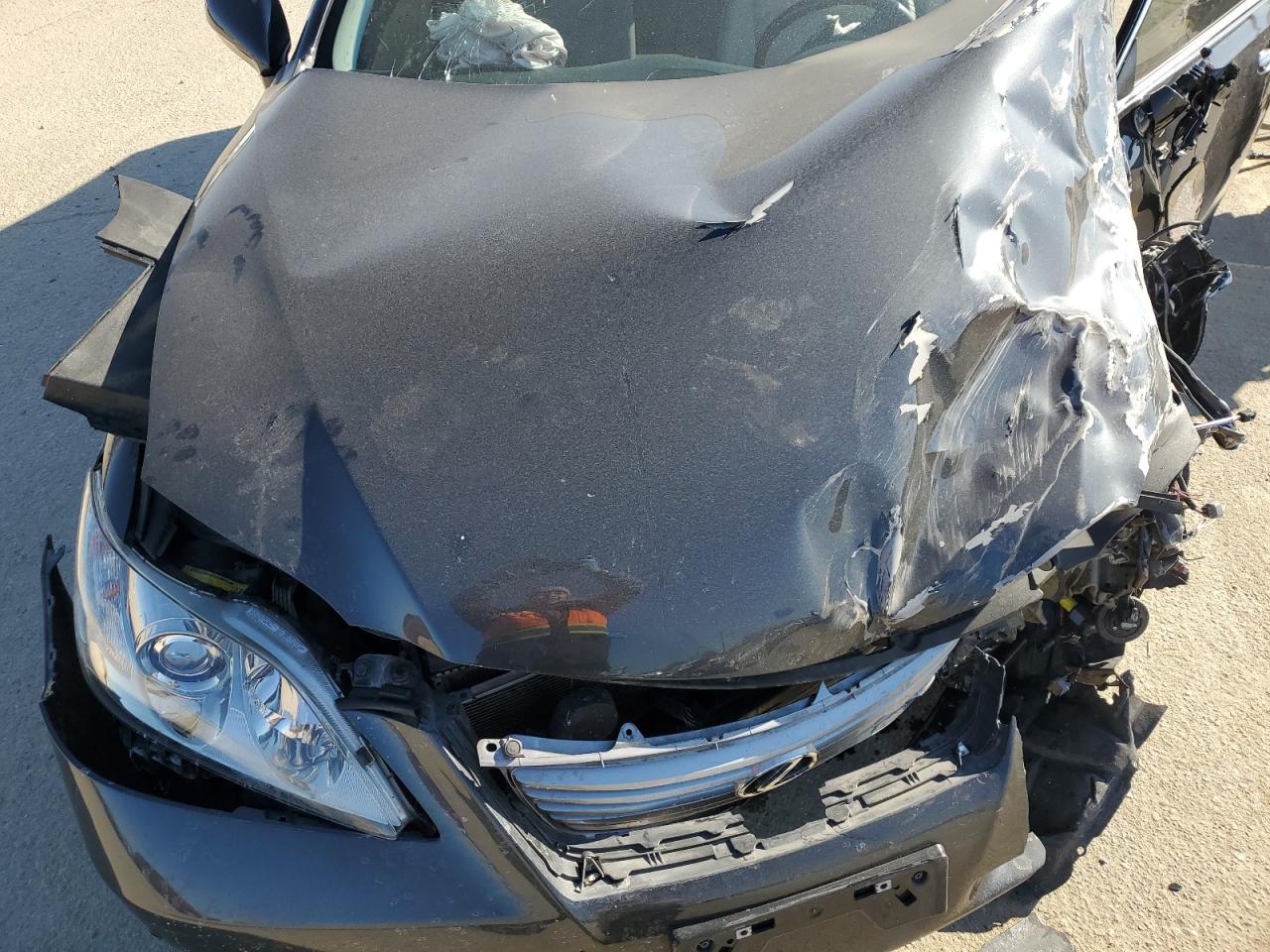 2008 Lexus ES VIN JTHBJ46G682184103 Copart auction photo, front end / undercarriage damage thumbnail 12