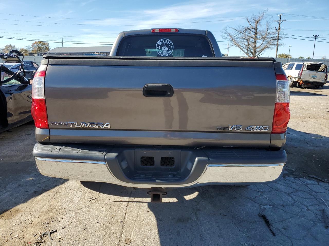 2006 Toyota Tundra VIN 5TBDT441X6S535094 Copart auction photo, front end / undercarriage damage thumbnail 6