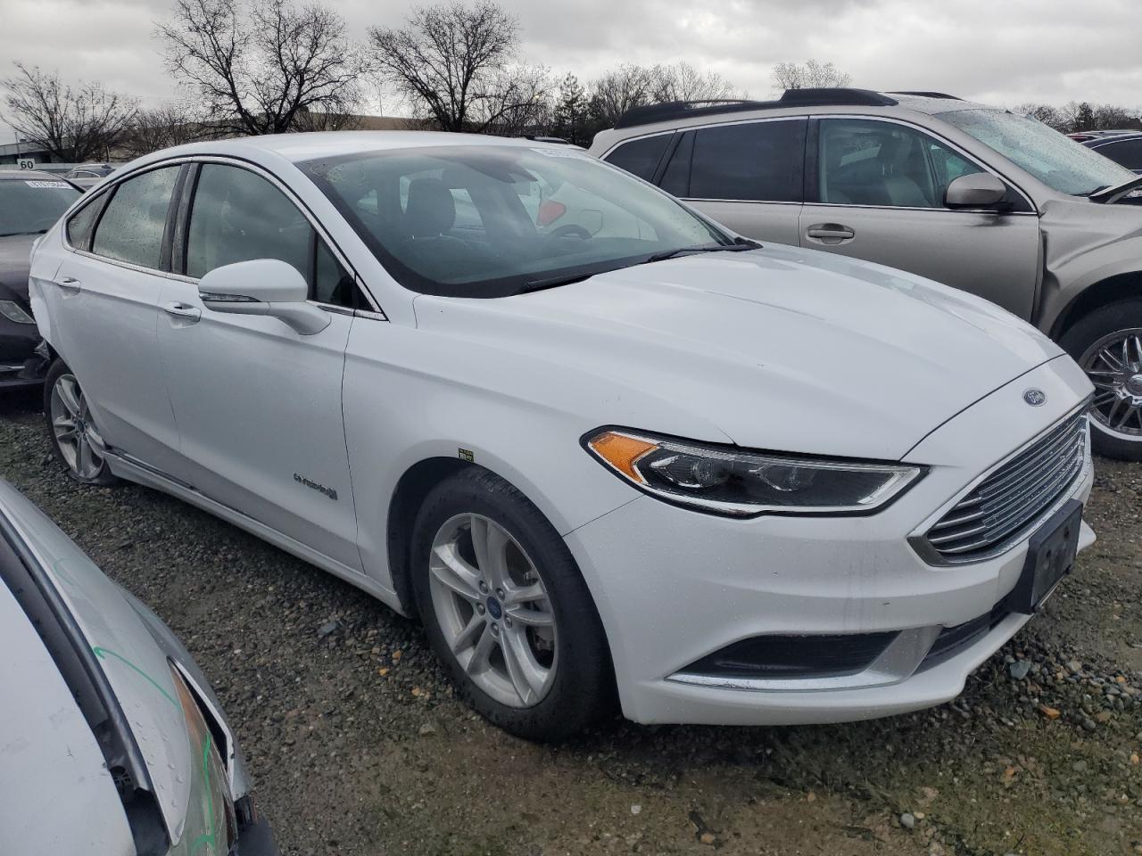 2023 Ford Fusion VIN 3FA6P0LU1JR129828 Copart auction photo, rear end / undercarriage damage thumbnail 4