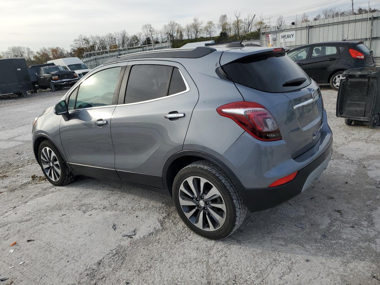 2019 Buick Encore VIN KL4CJCSM1KB772584 Copart auction photo, front end / side damage thumbnail 2