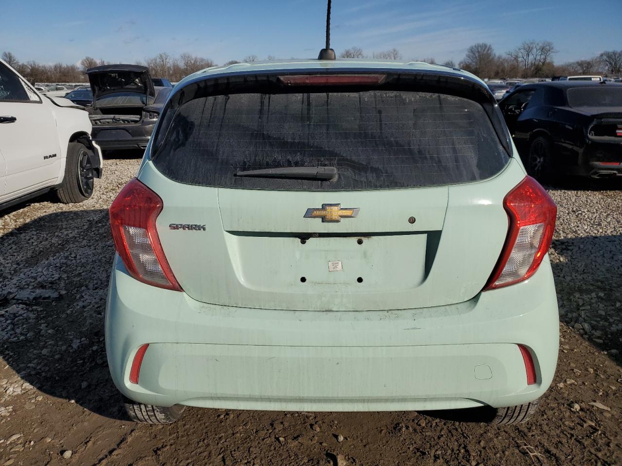 2017 Chevrolet Spark VIN KL8CB6SA0HC738061 Copart auction photo, front end damage thumbnail 6