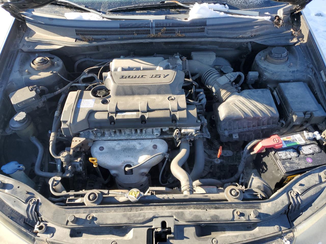2009 KIA Spectra VIN KNAFE221395626927 Copart auction photo, minor dent/scratches damage thumbnail 11