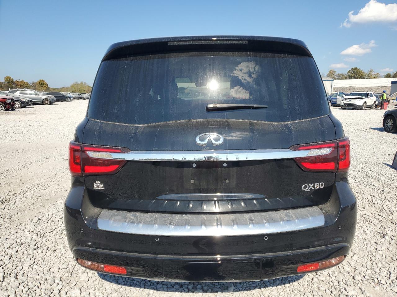 2021 Infiniti QX80 VIN JN8AZ2AF0M9716752 Copart auction photo, front end damage thumbnail 6