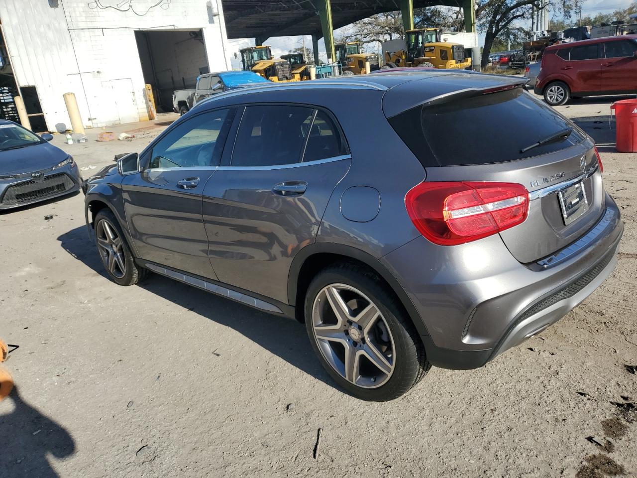2017 Mercedes-Benz GLA-klasse VIN WDCTG4EB5HJ280993 Copart auction photo, front end damage thumbnail 2