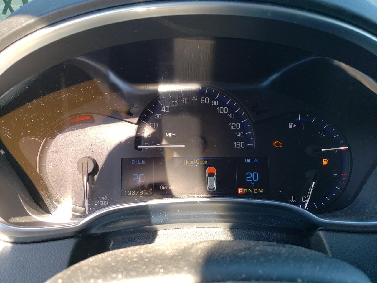 2015 Cadillac SRX VIN 3GYFNEE33FS630909 Copart auction photo, front end / rear end damage thumbnail 9