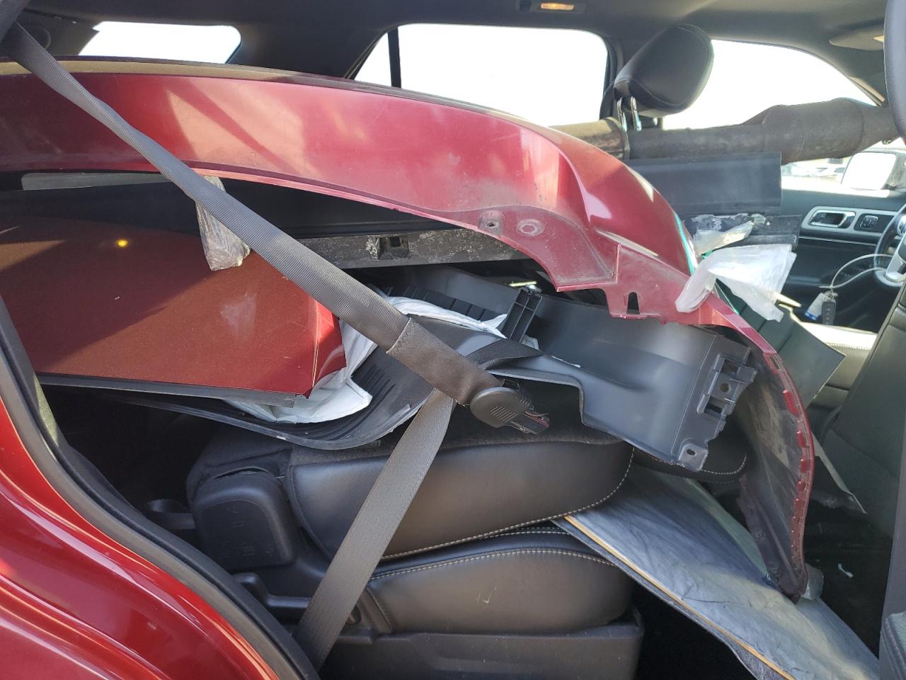 2014 Ford Explorer VIN 1FM5K8GT3EGC04784 Copart auction photo, rear end / undercarriage damage thumbnail 11