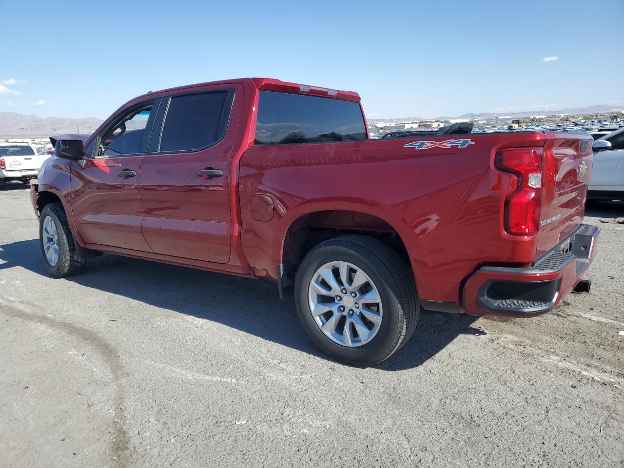 2021 Chevrolet Silverado VIN 3GCPYBEK3MG427090 Copart auction photo, front end / side damage thumbnail 2