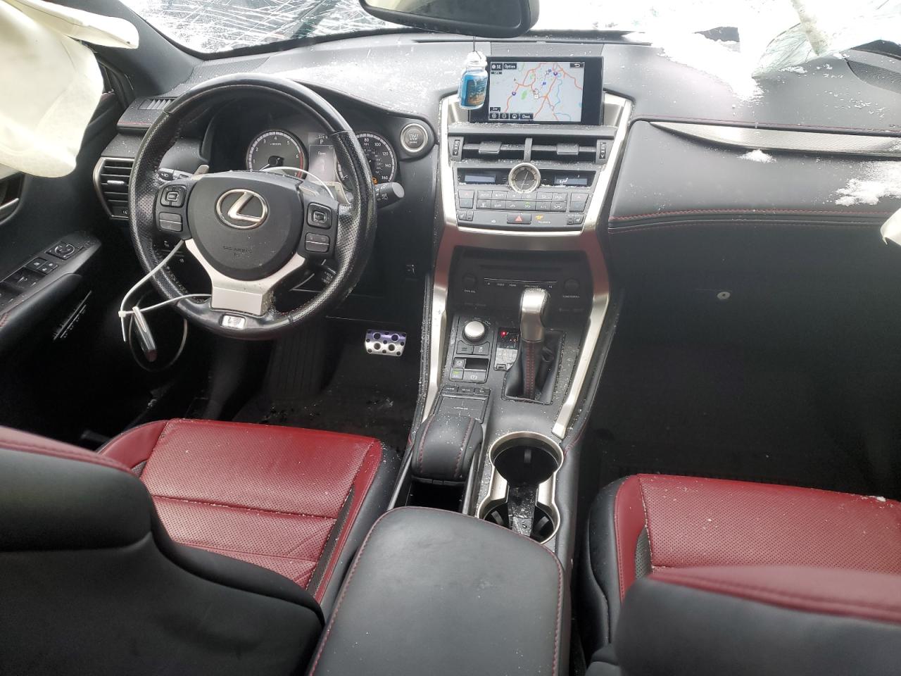 2016 Lexus NX VIN JTJBARBZ1G2084203 Copart auction photo, all over damage thumbnail 8