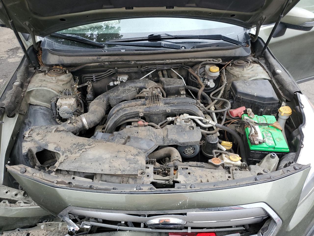 2015 Subaru Outback VIN 4S4BSAJC3F3272336 Copart auction photo, front end / side damage thumbnail 13