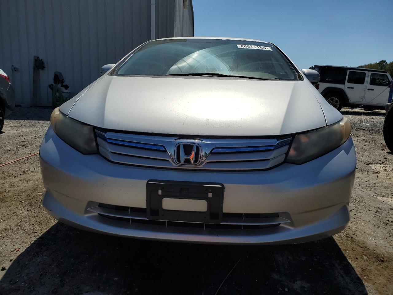 2012 Honda Civic VIN JHMFB4F34CS001348 Copart auction photo, minor dent/scratches damage thumbnail 5