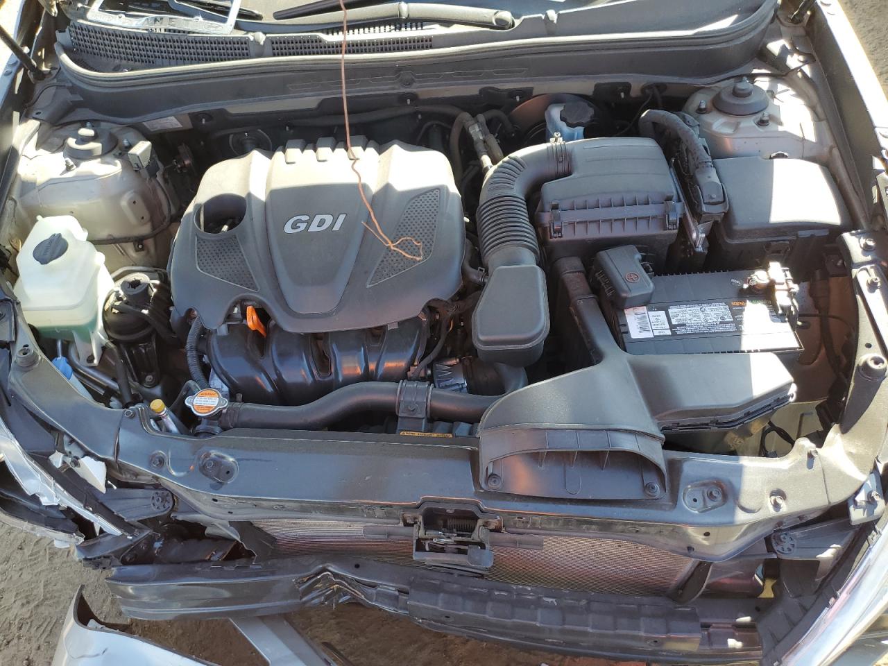 2011 Hyundai Sonata VIN 5NPEB4AC3BH020023 Copart auction photo, front end damage thumbnail 11