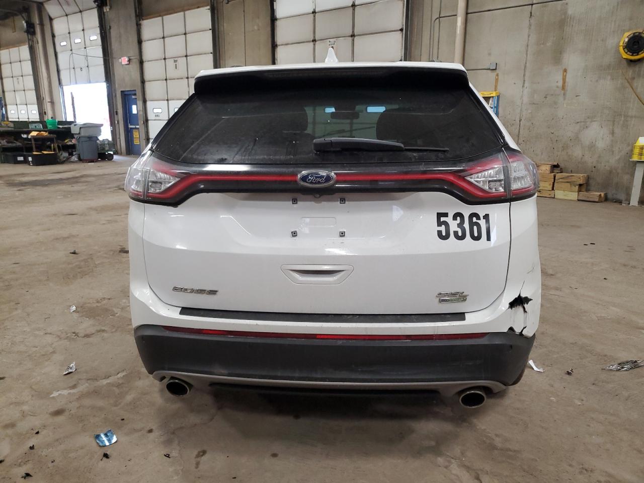 2018 Ford Edge VIN 2FMPK3J97JBC40732 Copart auction photo, front end damage thumbnail 6