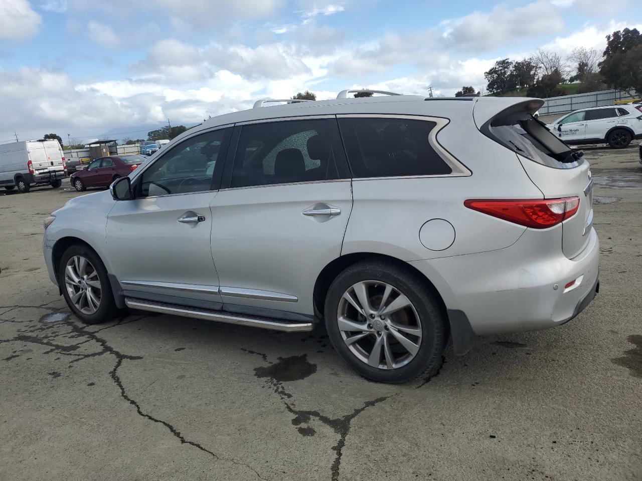 2013 Infiniti JX VIN 5N1AL0MM1DC335874 Copart auction photo, vandalism / all over damage thumbnail 2