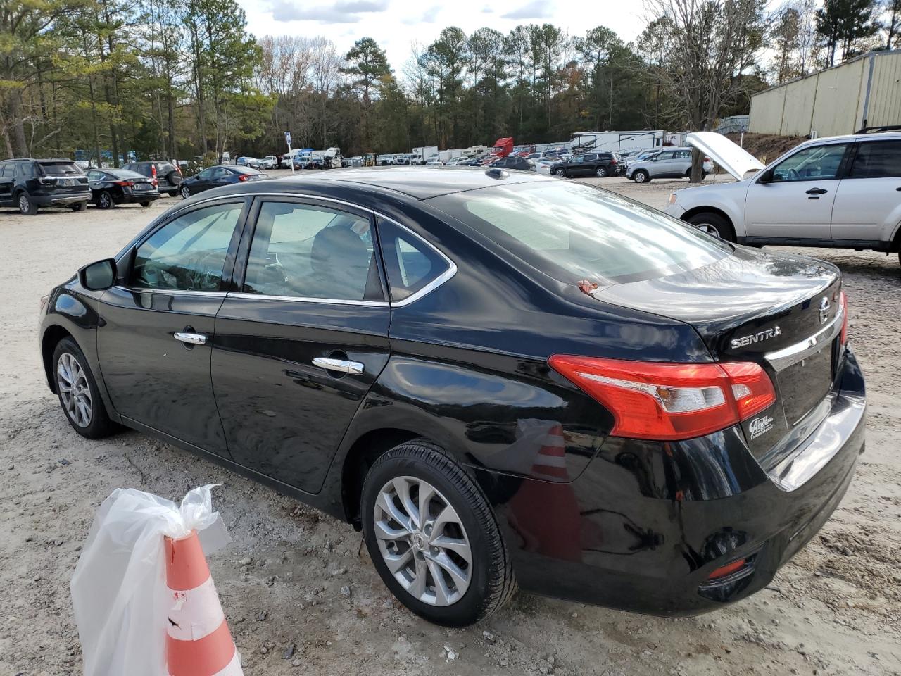 2019 Nissan Sentra VIN 3N1AB7AP8KY448839 Copart auction photo, side damage thumbnail 2