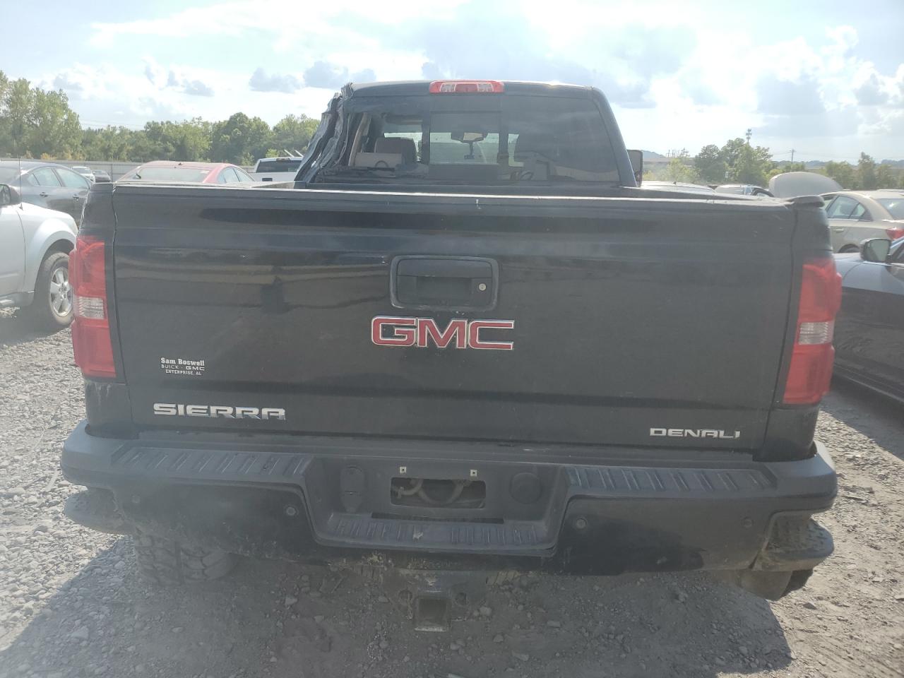 2016 GMC Sierra VIN 1GT12UE83GF223712 Copart auction photo, all over damage thumbnail 6