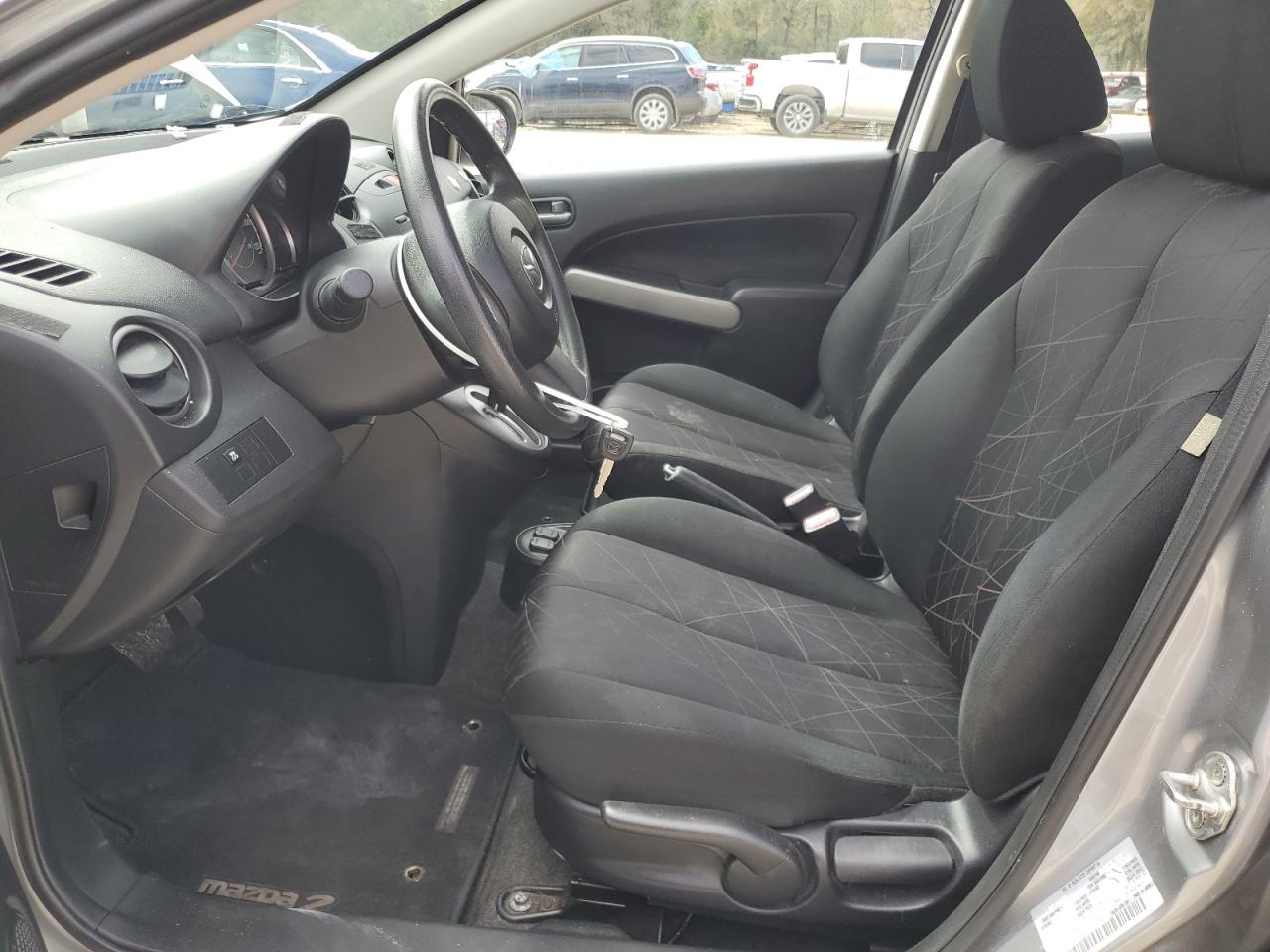 2013 Mazda 2 VIN JM1DE1KY7D0152889 Copart auction photo, all over damage thumbnail 7