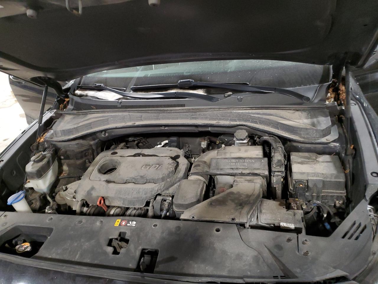 2020 Hyundai Santa Fe VIN 5NMS2CAD3LH285707 Copart auction photo, front end / minor dent/scratches damage thumbnail 12