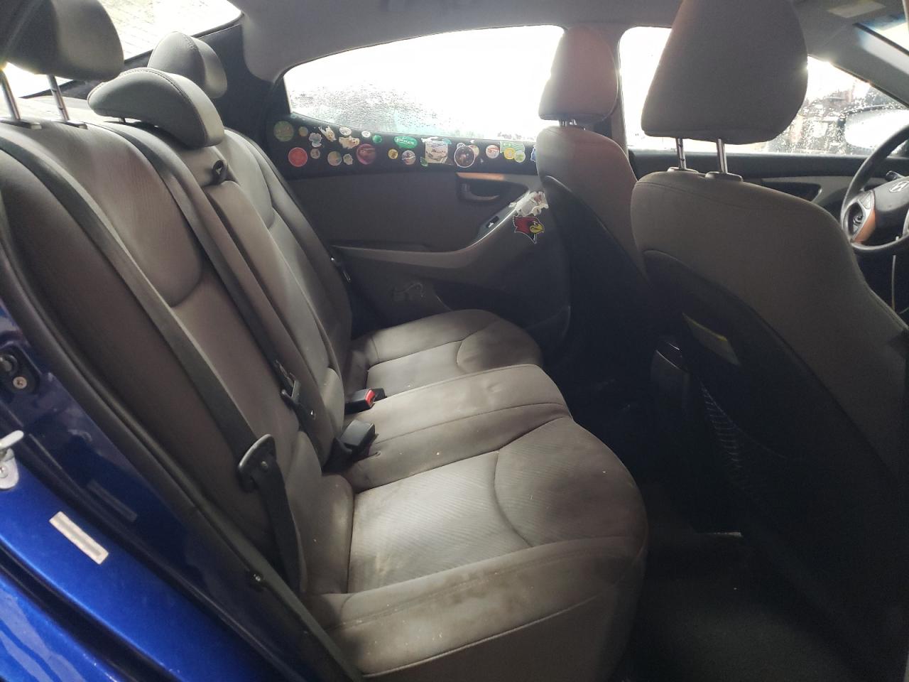 2013 Hyundai Elantra VIN KMHDH4AE7DU730655 Copart auction photo, front end damage thumbnail 10