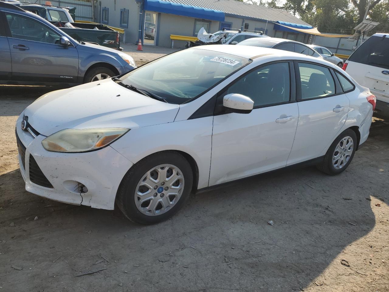 2012 Ford Focus VIN 1FAHP3F21CL207448