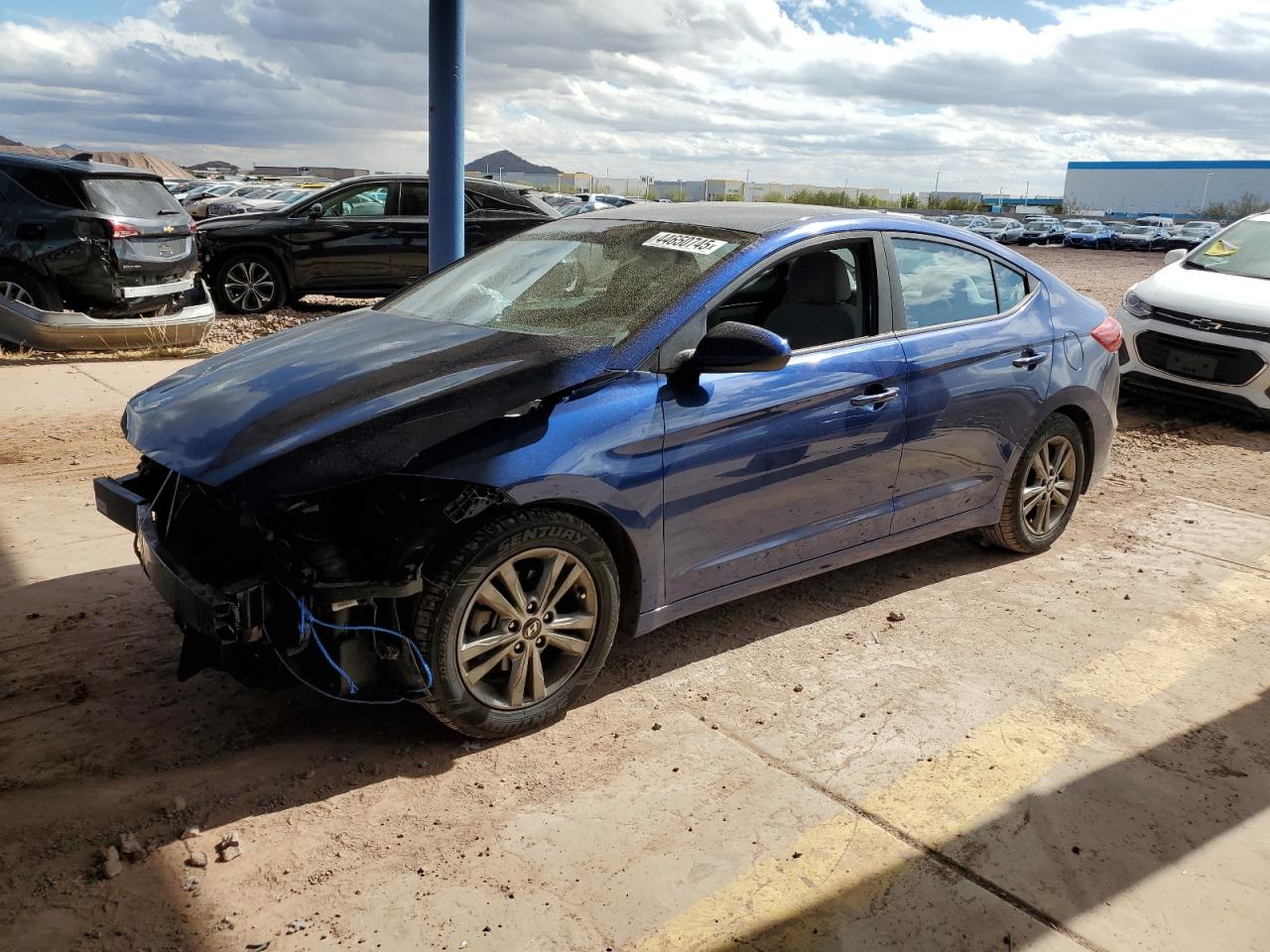 2018 Hyundai Elantra VIN 5NPD84LF5JH215590