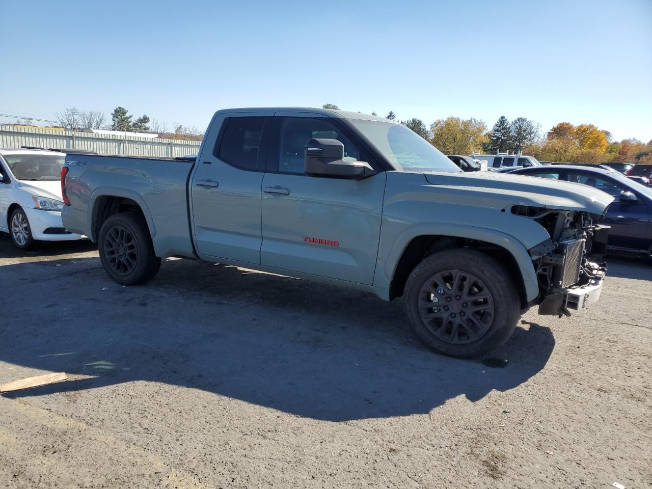 2023 Toyota Tundra VIN 5TFLA5DA5PX072100 Copart auction photo, front end / side damage thumbnail 4