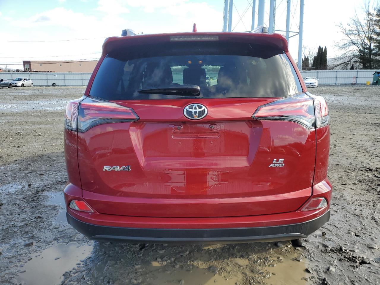 2018 Toyota RAV 4 VIN 2T3BFREV7JW847384 Copart auction photo, front end damage thumbnail 6