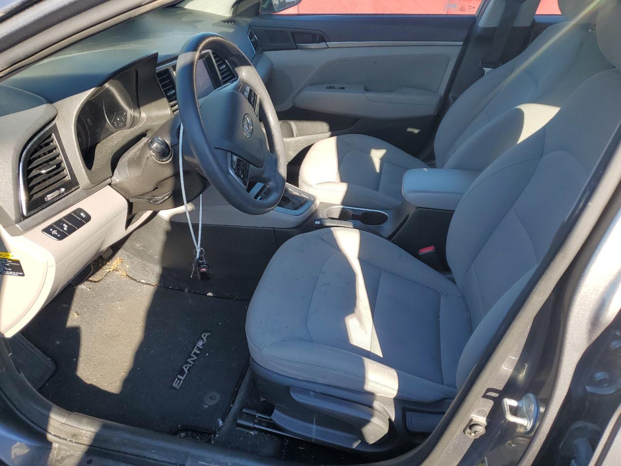 2018 Hyundai Elantra VIN 5NPD84LF8JH368125 Copart auction photo, front end / side damage thumbnail 7